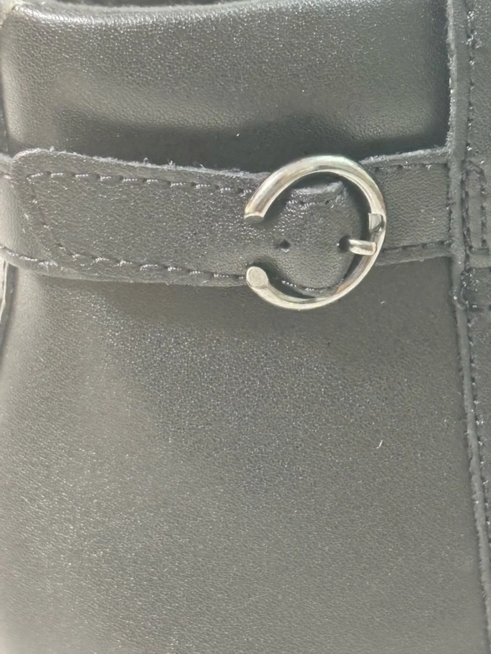 Clarks Emily2 Belle Boots Womens Size 9 Black Leather Ankle Booties Heel Zip - Picture 12 of 15